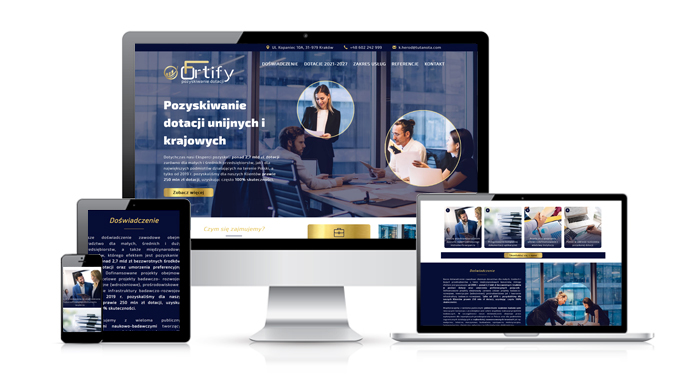 projekt strony WWW: Fortify